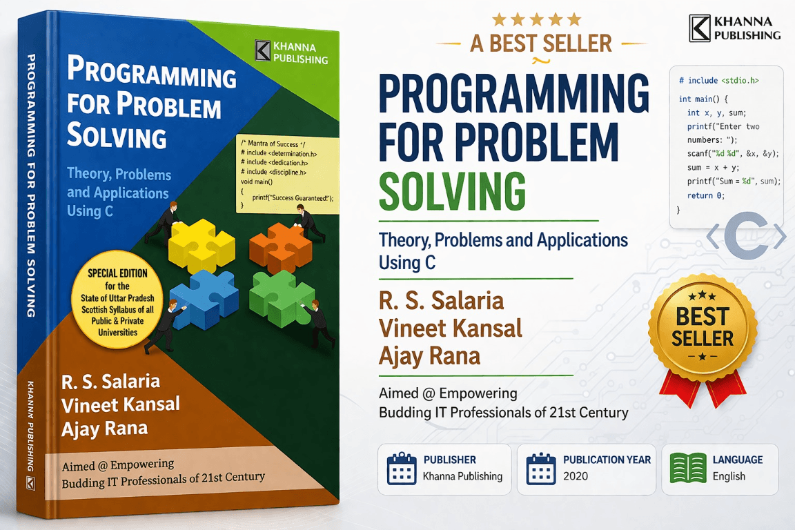 Programming for Problem Solving – Theory, Problems and Applications Using C