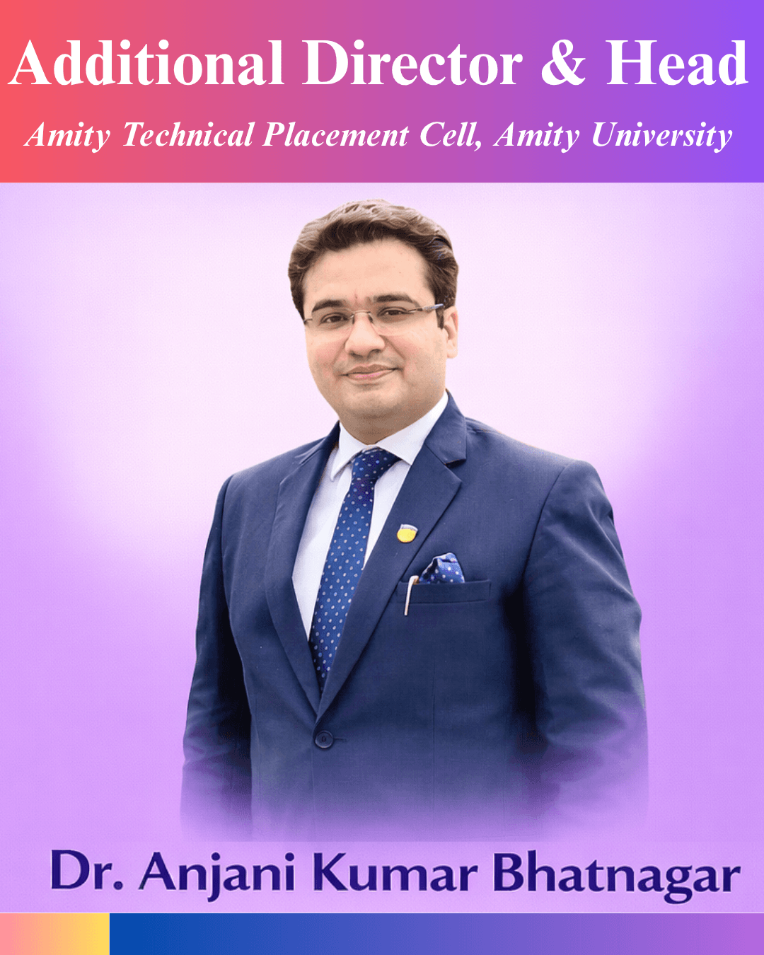 Dr. Anjani Kumar Bhatnagar