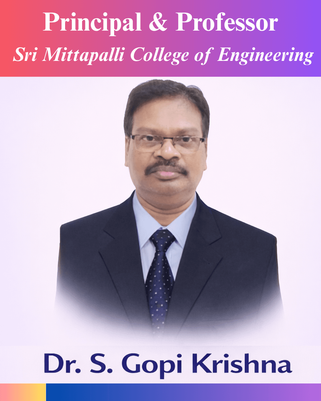 Dr. S. Gopi Krishna