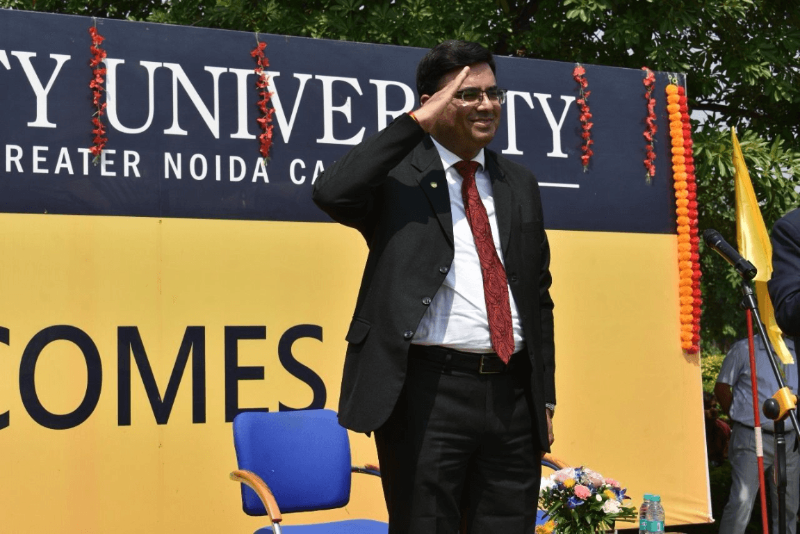 Dr Ajay Rana at a special event