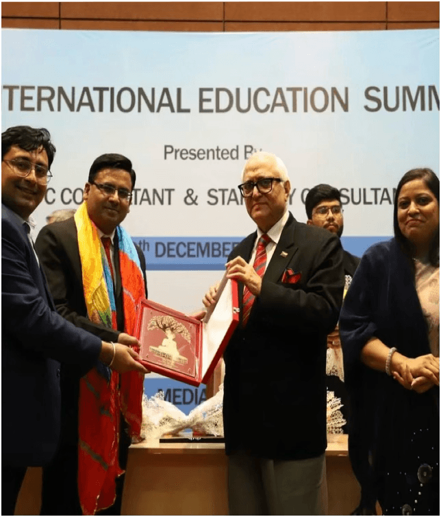 Dr Ajay Rana at a university inauguration event