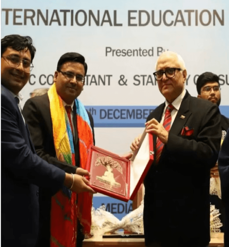 Dr Ajay Rana at a university inauguration event